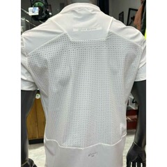 夏用メンズ半袖Tシャツ、汚れにくい、ゆったり大きいサイズ、速乾性、ラウンドネック、五分袖メッシュスポーツTシャツ