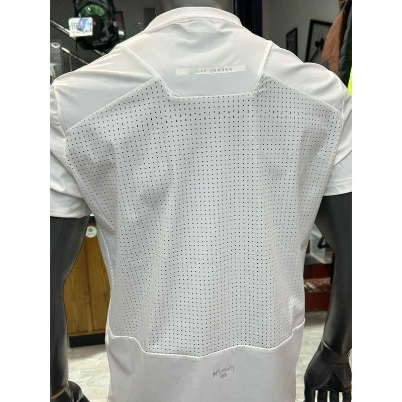 夏用メンズ半袖Tシャツ、汚れにくい、ゆったり大きいサイズ、速乾性、ラウンドネック、五分袖メッシュスポーツTシャツ|undefined