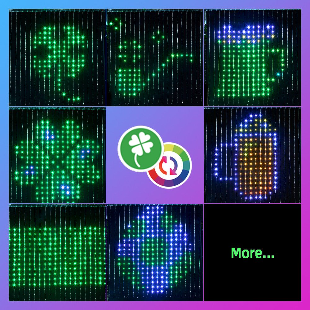 2*2M 400개의 조명