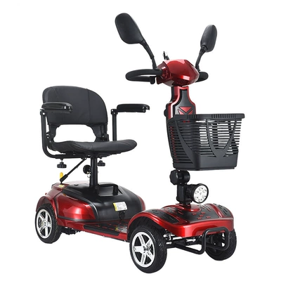 Best-Selling Fda Factory Four-Wheel Electric Vehicle, Foldable Home-Use Mobility Aid for the Elderly, Special Electric Scooter for Disabled People (Qatlanan elektrik velosipedlər) - x-05-12a-lead-acid-battery