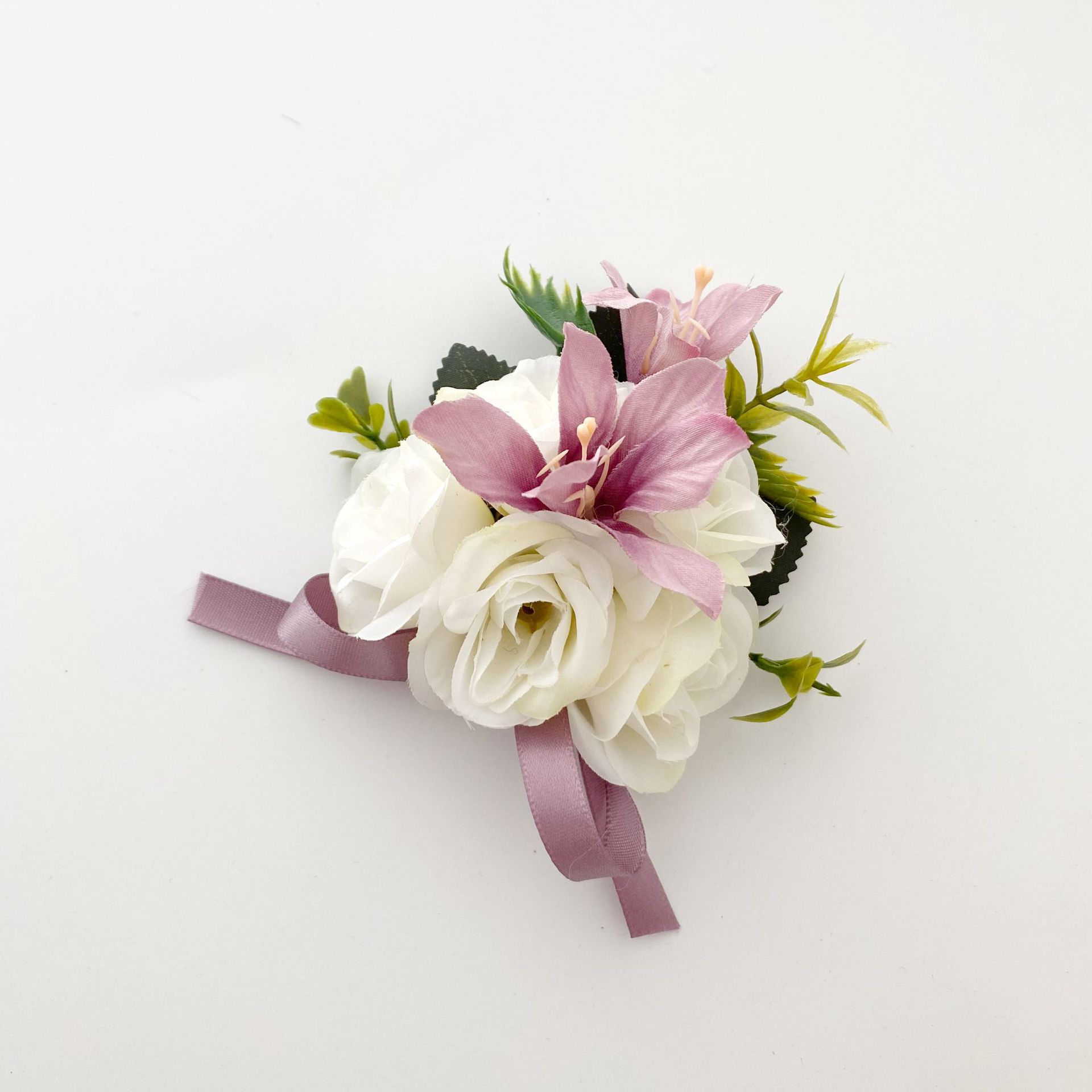 보라색 손목 꽃