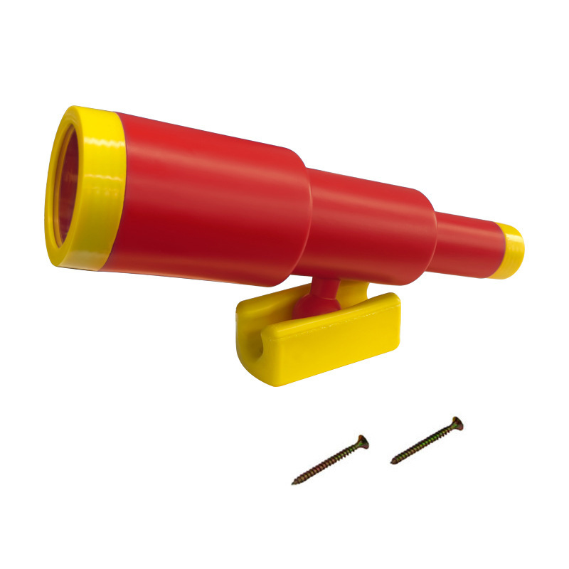 Telescopio monocular de plástico para niños educación temprana jardín de infantes telescopio infantil juguete monocular para niños DESARROLLO DE INTELIGENCIA