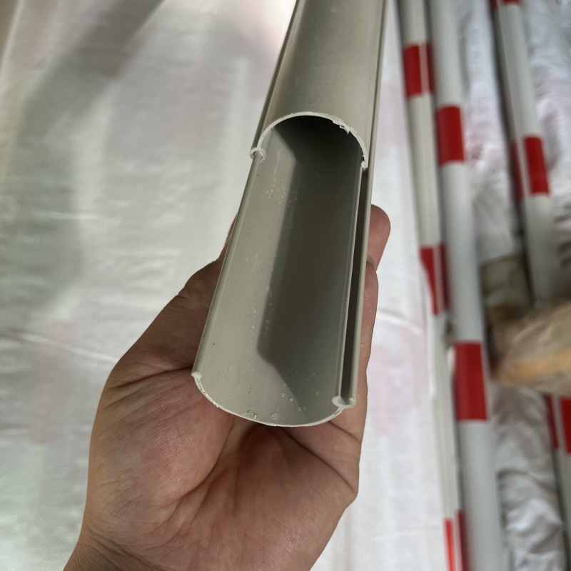 電力線シースPVC線警告管紅白反射警告管標識棒ケーブル保護スリーブ工場|undefined