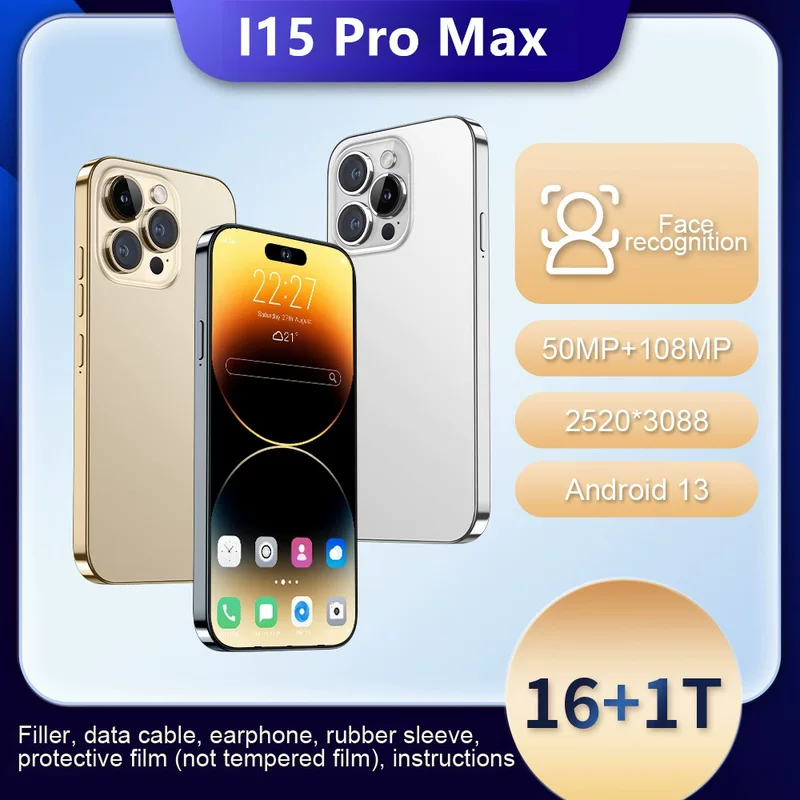 Умные часы, мобильный телефон, intel core i15, 15promax, (Кросс-бордер торговля), 7,3 дюйма