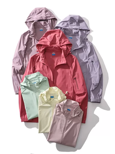 Summer 50+ Ice Silk Outdoor Lightweight Couple's Style Uv Protection Sun Protection Skin Jacket, Breathable, Comfortable and Cool