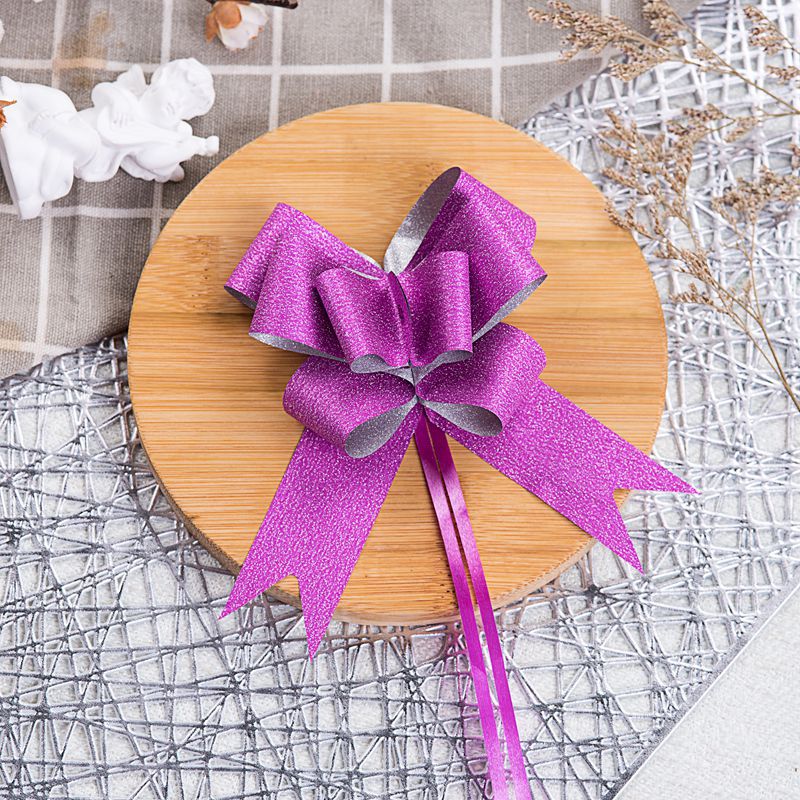 Envío libre 30 regalos de vacaciones embalaje Garland Glitter película guirnalda cristal guirnalda Navidad boda arco mano guirnalda