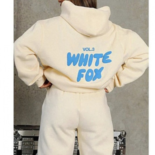 European and American Cross-Border Spring, Autumn and Winter New Sweatshirt Suit Logo Long-Sleeved Pullover Hooded Sweatshirt Manufacturer Spot Wholesale