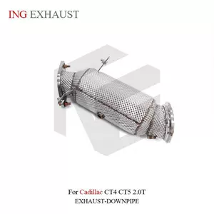 Cadillac CT4 CT5 2.0T üçün paslanmayan polad istilik qalxanlı qaz borusu