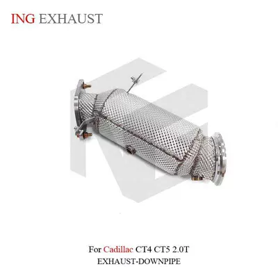 Suitable for Cadillac CT4 CT5 2.0T Stainless Steel Heat Shield Exhaust Pipe