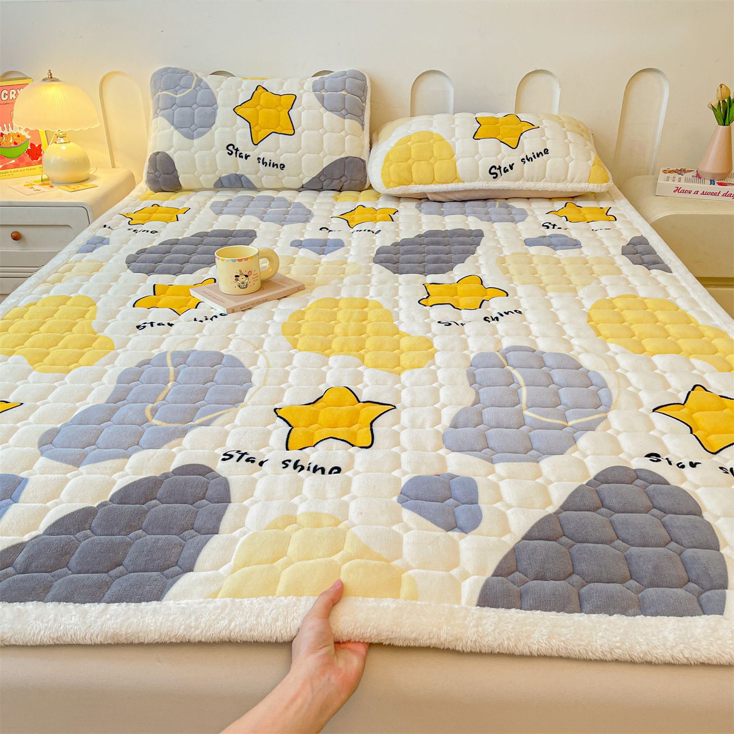 점박이 별 [미끄럼 방지, 정전기 방지, 축열 및 보온]