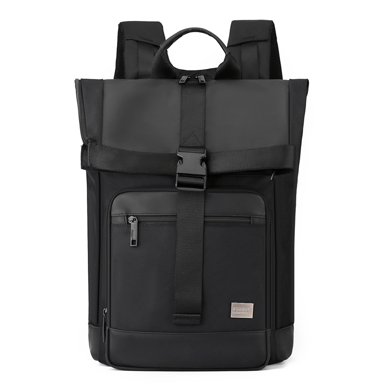 Mochila de viaje urbano transfronterizo de gran capacidad, mochila de viaje casual, mochila de viaje simple, mochila de computadora universal para hombres y mujeres.