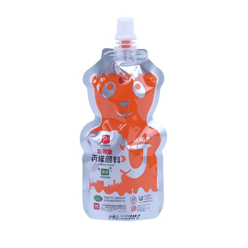 Meibang 100ml acrylic paint bag refill children's acrylic hand-painted diy graffiti painting waterproof dye