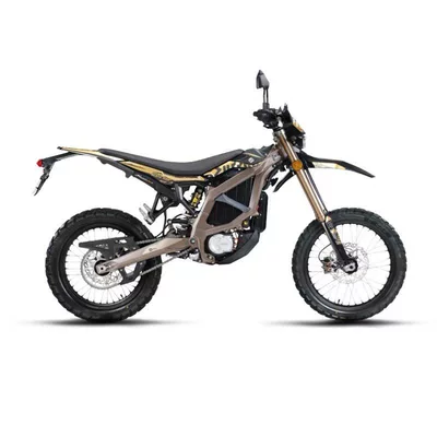 Elektrikli motosikletlər — Cross-border wholesale Surron - 26-ultra-bee-models-red-sand-gold-off-road-edition