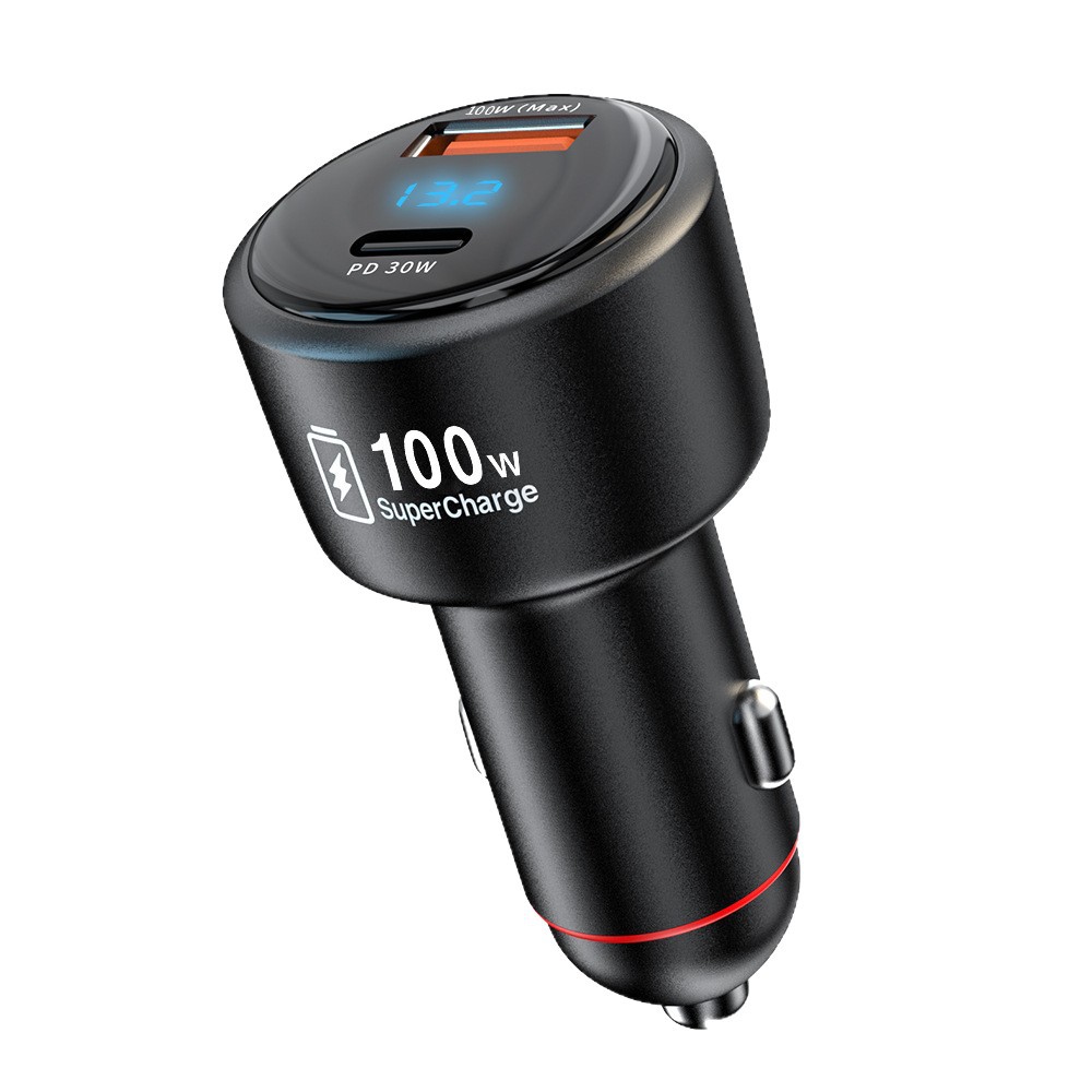 120-W-Autoladegerät mit allen Protokollen für SuperCharge und FlashCharge, kompatibel mit Mobiltelefonzubehör_voghion.com