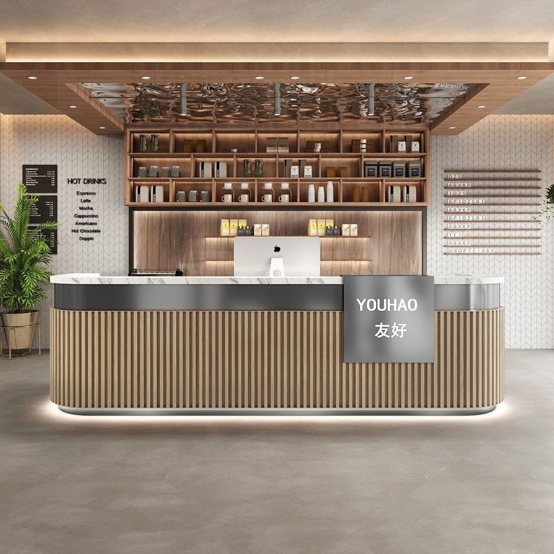 咖啡店酒吧收银台蛋糕店奶茶店餐厅前台健身房瑜伽馆接待台吧台|undefined