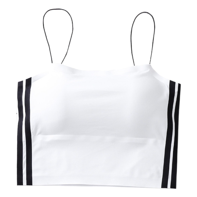 Ice Silk Seamless Beauty Backless Tube Top Camisole Anti-Exposure Inner Wear Tank Top Summer Women's Inner Wear