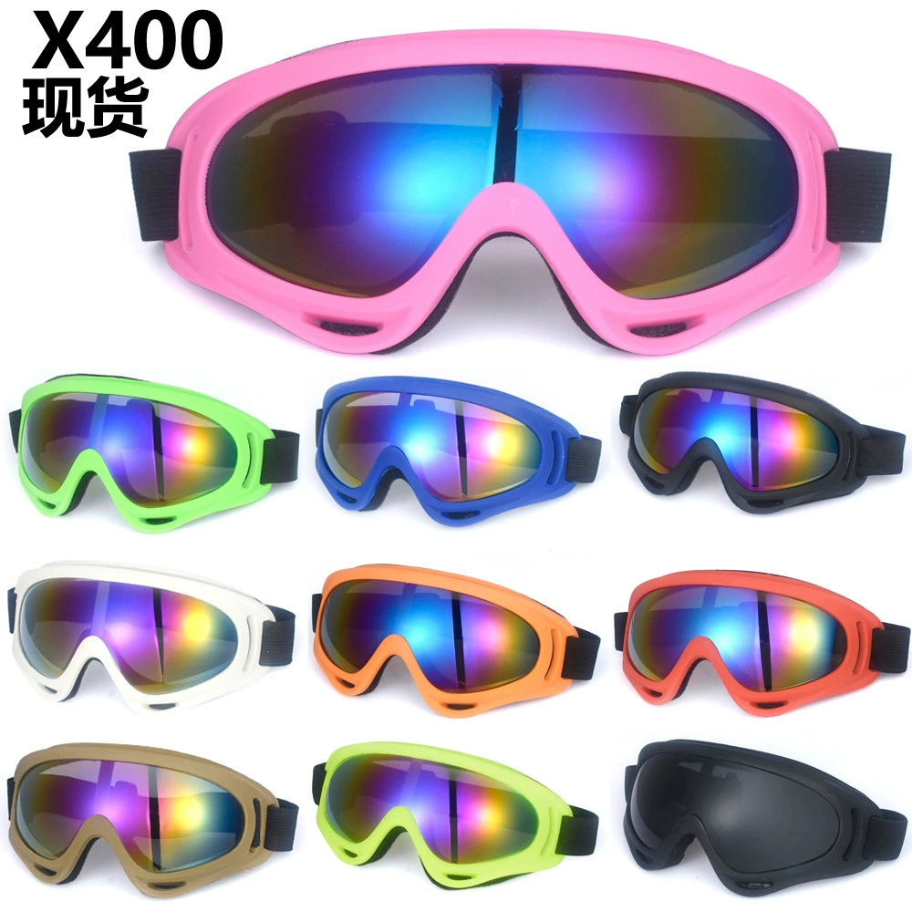 Спот X400 лыжные очки лыжные принадлежности для мужчин и женщин, детские очки для взрослых лыжные очки на открытом воздухе Велосипедные очки