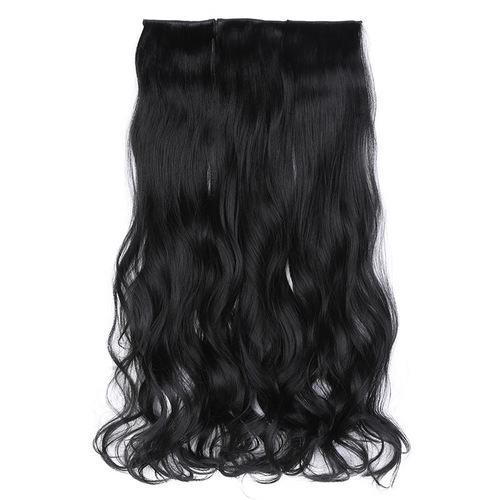 Wigs, Long Human Hair Wigs, Hairpieces, One-Piece, Three-Piece, Invisible, Realistic, Seamless Straight Hair Extensions