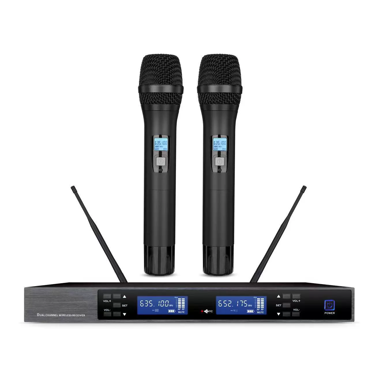 Трансграничный источник производитель U-сегментный микрофон Металл FM от одного до двух домашних сцен на большие расстояния микрофон с защитой от воя