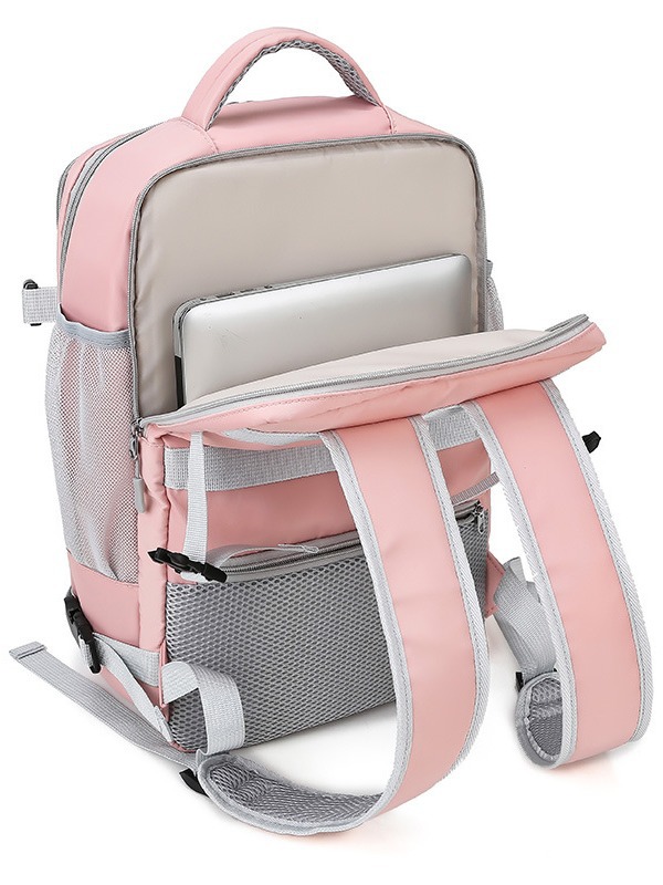 Mochila transfronteriza para niñas, de gran capacidad, multifuncional, con separación de seco y húmedo, para viajes cortos, mochila de maternidad