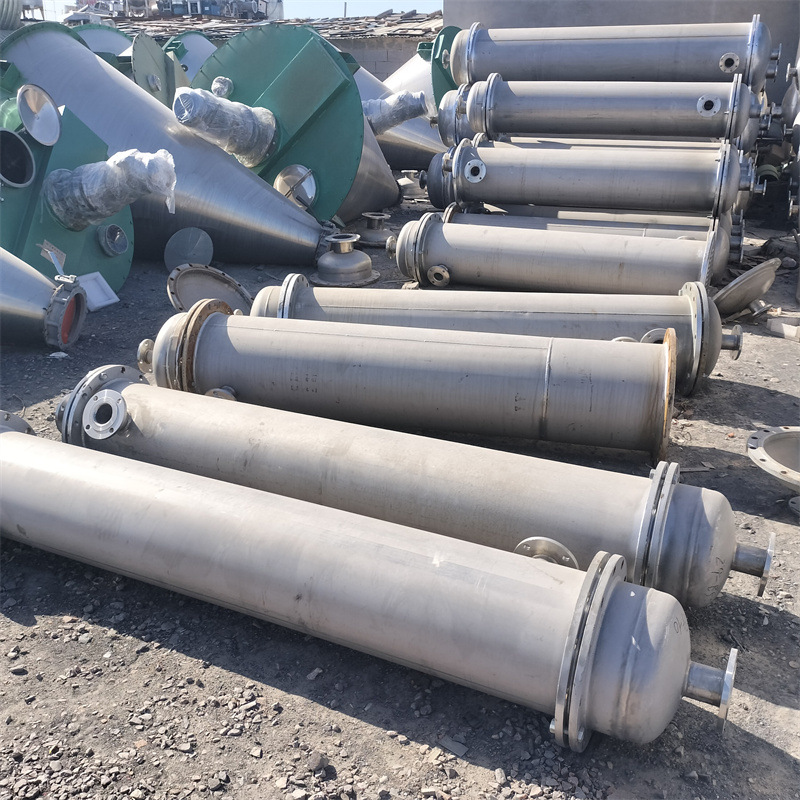 二手列管式冷凝器 304级不锈钢10-20立方冷凝器