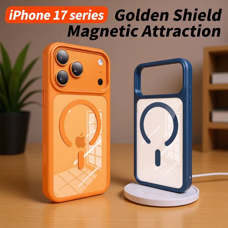 All-Inclusive Metal Lens Transparent Magsafe Magnetic Case Suitable for Iphone17Pro Max Phone Case 16Promax All-Inclusive Metal Lens Transparent Magsafe Magnetic Case Suitable for Iphone17Pro Max Phone Case 16Promax