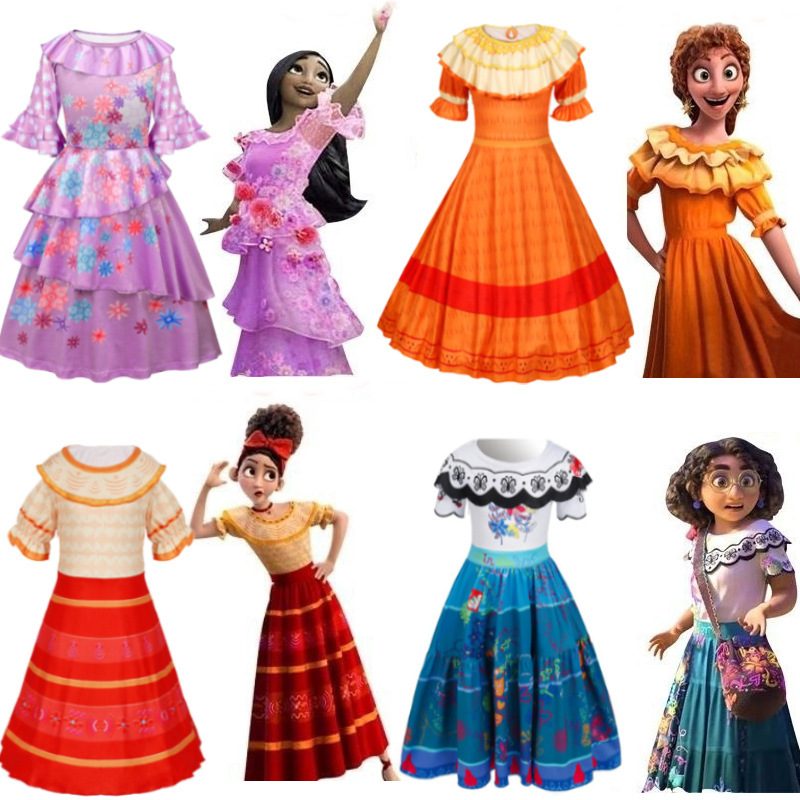 2022 magic full house costume Isabella children anime Princess dress cosplay Halloween play costume