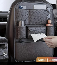 Car Seat Back Storage Bag, Car Seat Back Storage Hanging Bag, In-Car Storage Bag, Tissue Box, Wholesale in Stock