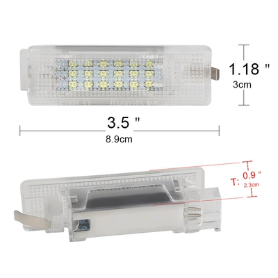 LED Trunk: Volkswagen License plate lamp