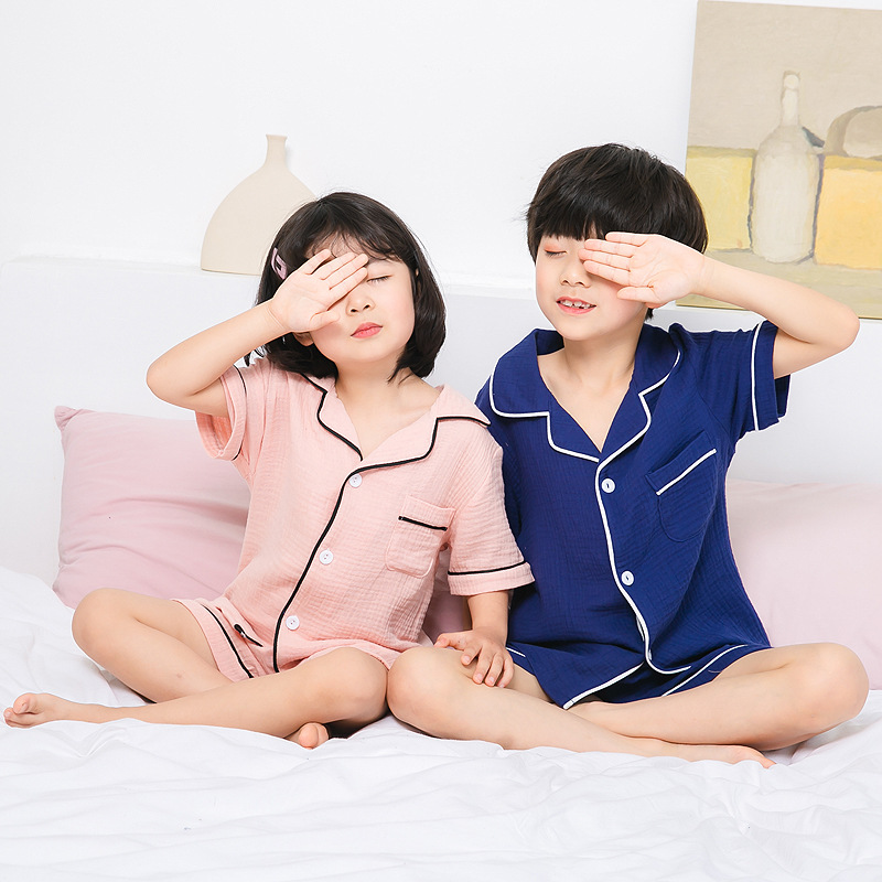Children's summer thin pijama for boys