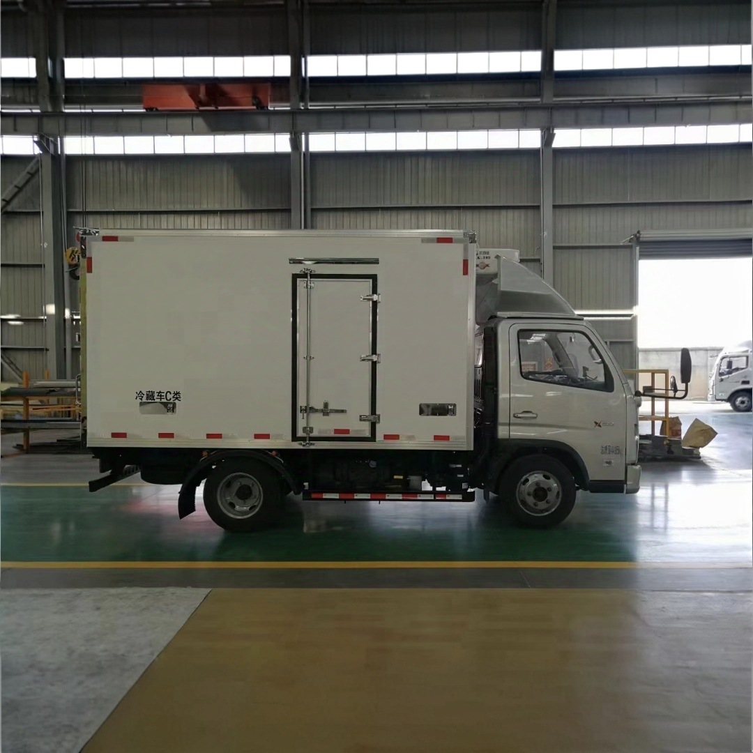 3.7米冷藏车 福田欧马可X卡 果蔬菜肉冷冻车 冷链运输车