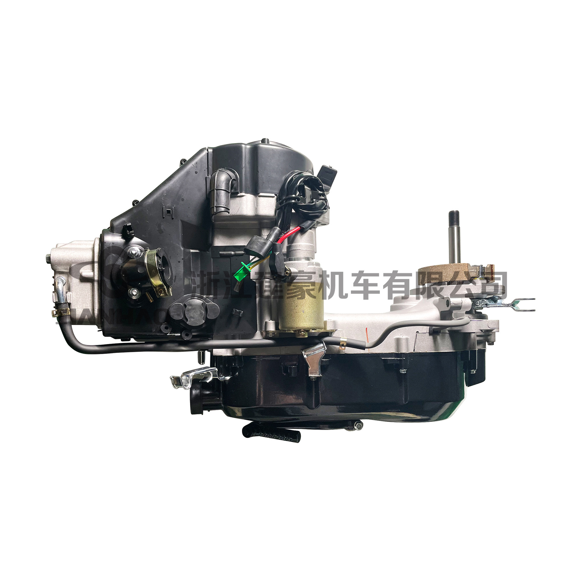 Main Unit with Matching Scooter Engine Gy6-J16, Lower Suspension Engine, Short Chassis