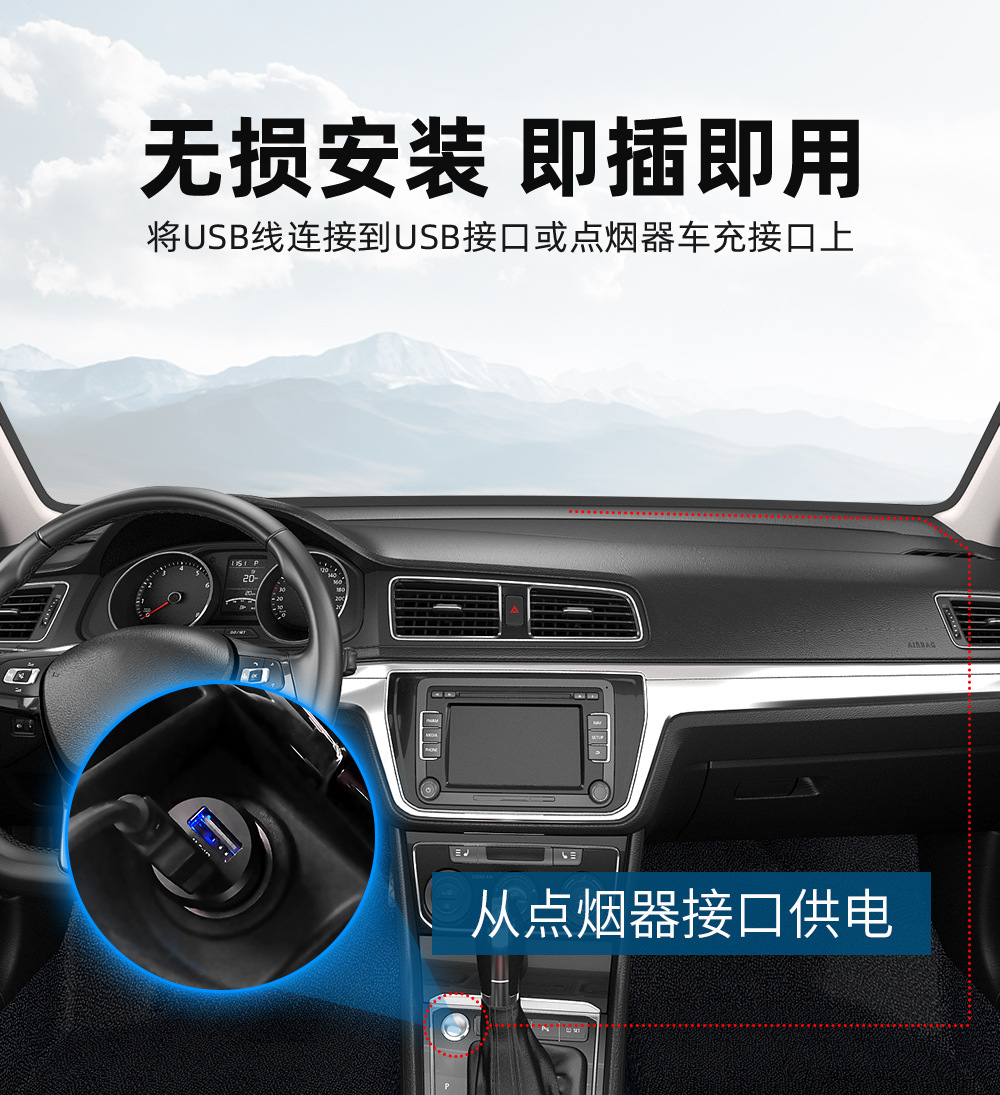 Car Hud Head-Up Display Car Gps Universal Driving Computer High-Definition Lcd Instrument New Spot G22