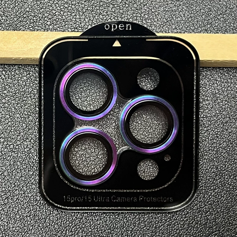 Camera Lens Protector (Apple) iPhone 17 / 17 Pro Max Compatible, Metal Ring, Geolocation Function