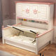 Wardrobe Bed Integrated Combination Bed Small Apartment Household Bedroom Boy's Multifunctional Storage Bookcase Bed American Children's Bed