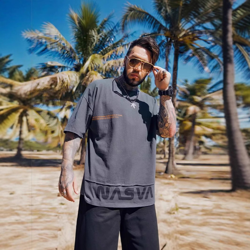 150kg Short-sleeve 8XL T-shirt for men, trendy brand, loose fit, plus size, oversized top, trendy summer half-sleeve T-shirt, Hong Kong style 150kg Short-sleeve 8XL T-shirt for men, trendy brand, loose fit, plus size, oversized top, trendy summer half-sleeve T-shirt, Hong Kong style