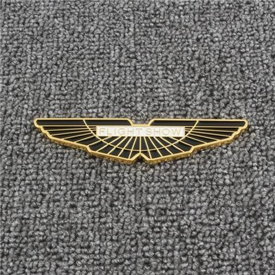 Car Stickers, Stereo Stickers for — Body sticker - aston-martin-gold-and-black-one