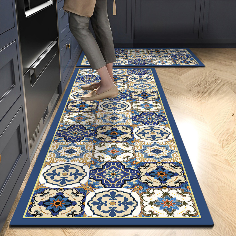 Amazon's Best-Selling American-Style Kitchen Floor Mats Are Quick-Drying, Water-Absorbent, Oil-Proof, Non-Slip, and Easy to Maintain, and Are Also Suitable for Bathroom Carpets Amazon's Best-Selling American-Style Kitchen Floor Mats Are Quick-Drying, Water-Absorbent, Oil-Proof, Non-Slip, and Easy to Maintain, and Are Also Suitable for Bathroom Carpets