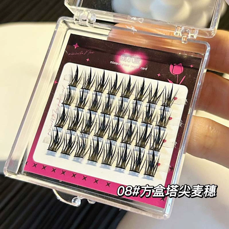 蜜小盒 Mixed dense small false eyelashes for traveling, style