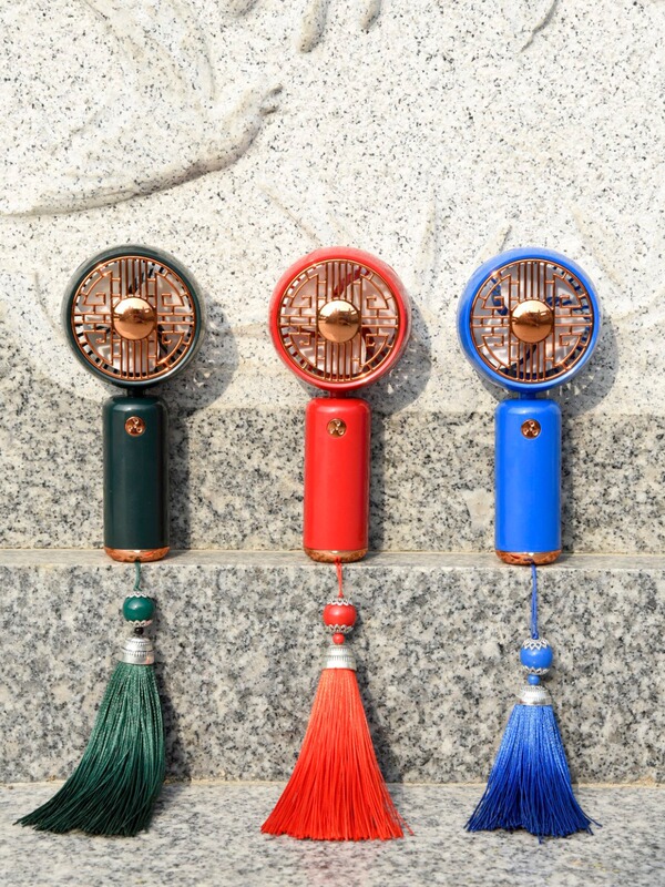 中国風小ファンusb充電首付き扇風機ランプ付き祝日プレゼント卸売り在庫一掃プレゼント|undefined