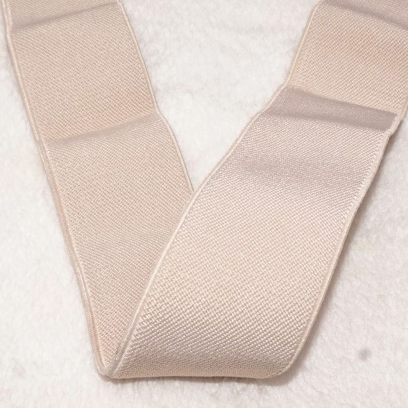 小汽车坐垫座套辅料配件松紧带 宽度4cm25mm米黄色长城松紧带