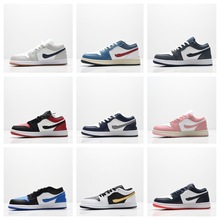 莆田外贸新款运动鞋AJ1低帮轻便平底缓震平跟男女同款情侣休闲