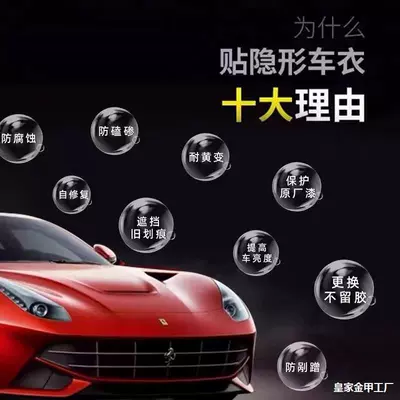 Motorcycles and Cars, Invisible Car: Car paint protective film