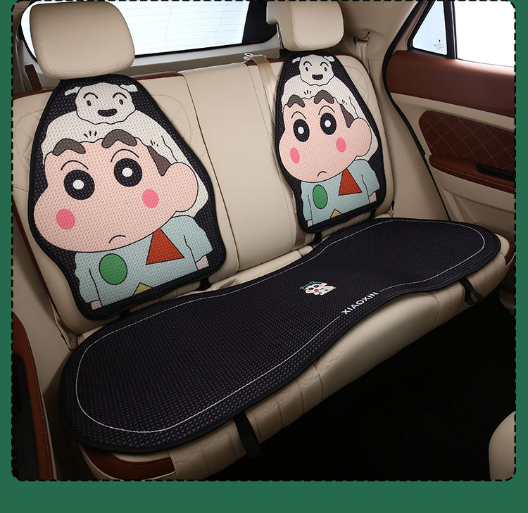 Cute Cartoon Car Seat Cushion Four Seasons Universal Half Pack