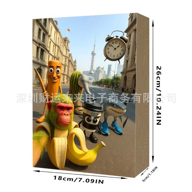 跨境盲盒山海经公仔新品美国爆款木棍手办模型摆件批发24ps|undefined