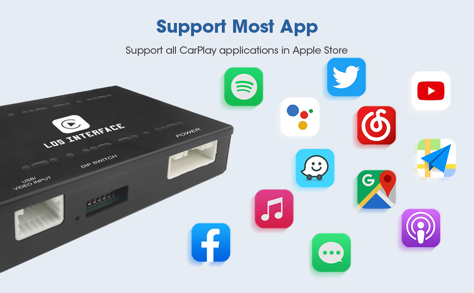 Suitable for the Modification of the Original Car Screen of Toyota Series Vehicles to Include Wireless Carplay, Android Auto, and Hicar