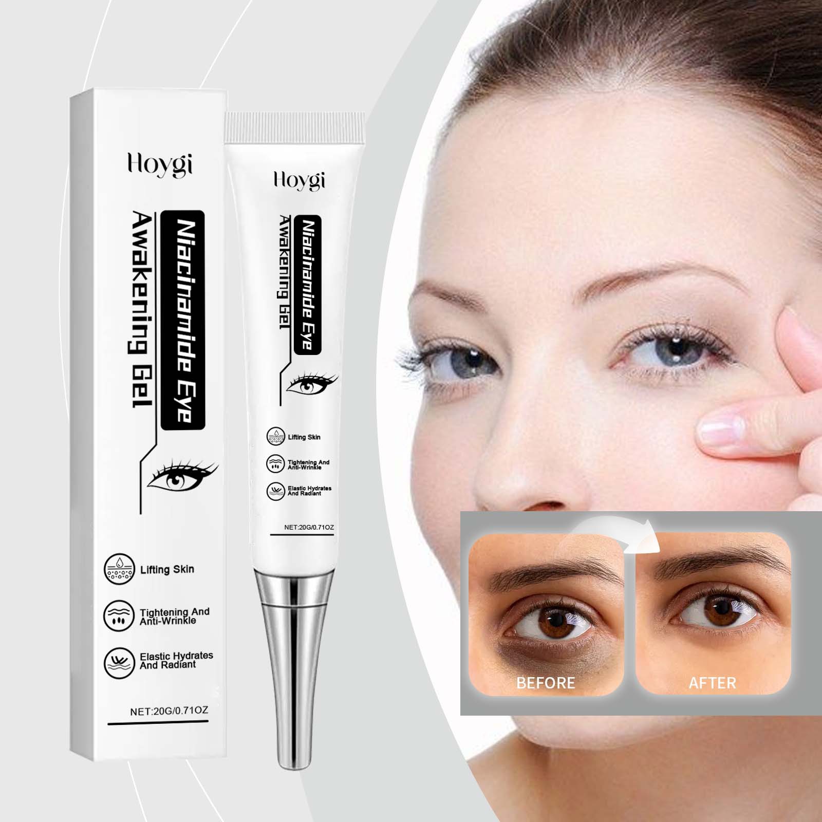 Nutritious smoothing gel contains niacin