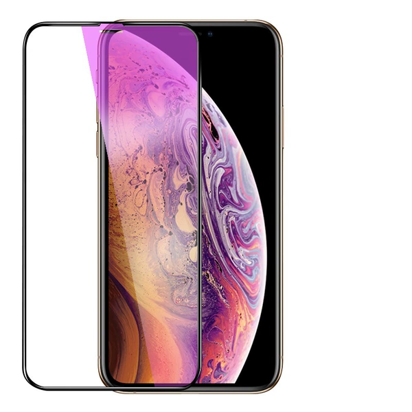 Full screen black [eye protection purple tempered film]