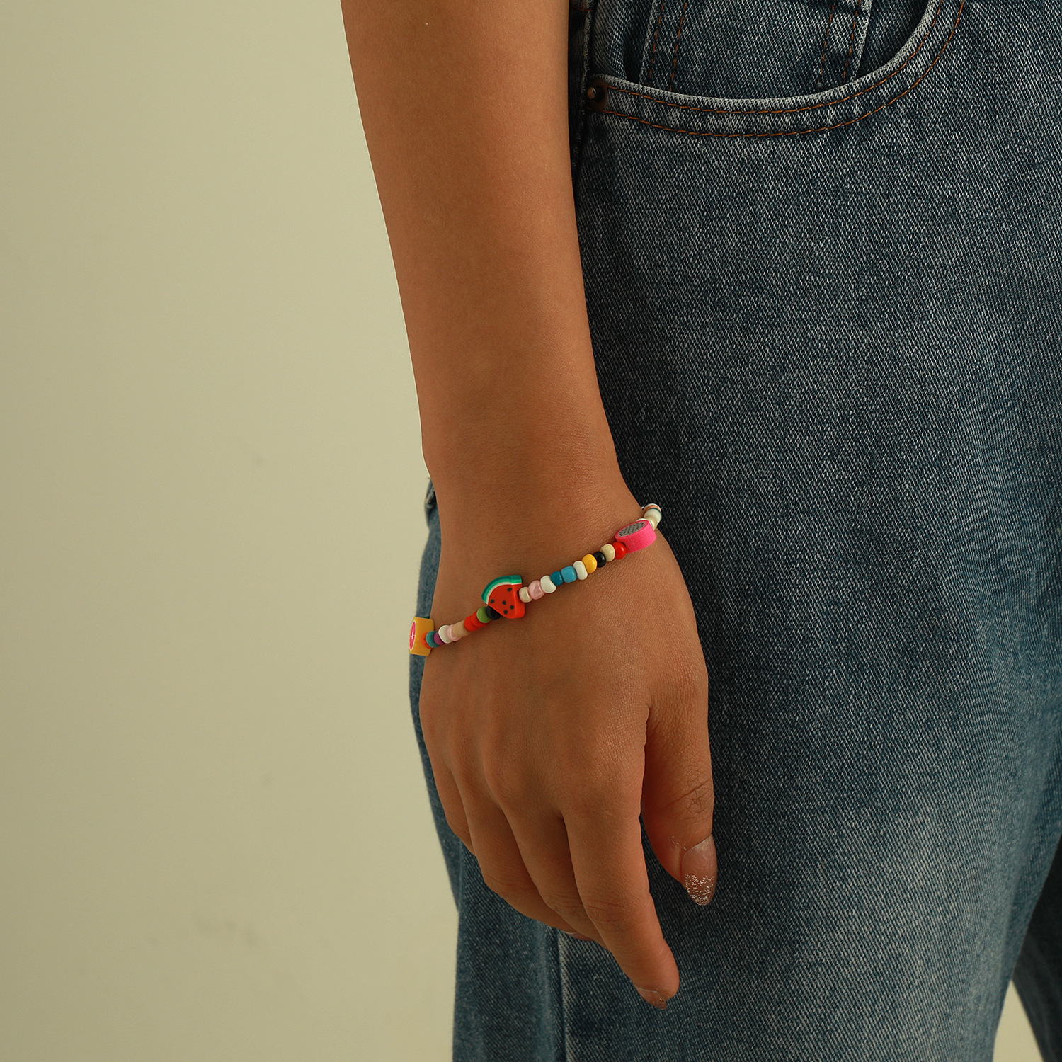 Mode Fruit Perlé Bracelets Collier display picture 4