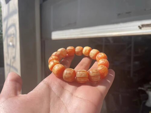Northeast Zimu Bracelet Men's Changbai Mountain Northern Agarwood Fully Translucent Blood Dragon Wood Buddha Bead Log Bracelet